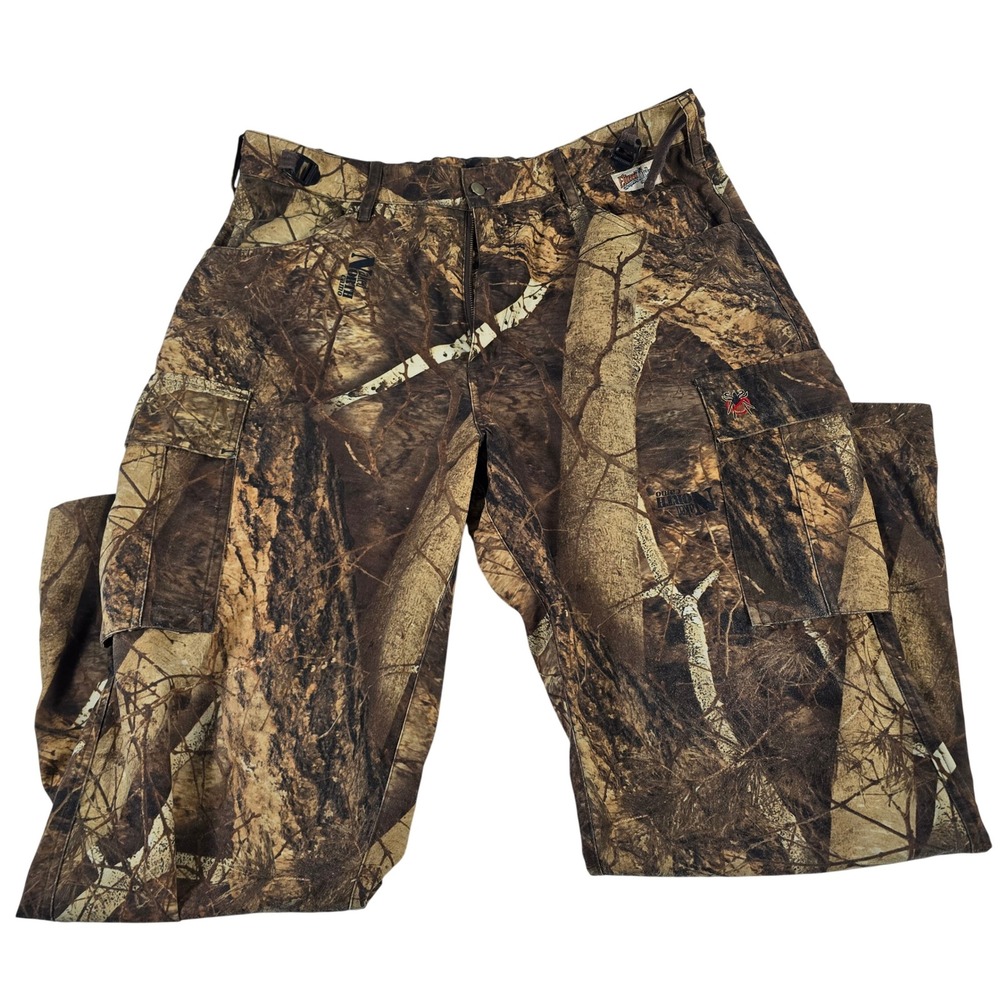 Naked‎ North Camo Pants Men's L Insect Shield Tick Repellent Cargo Outdoor